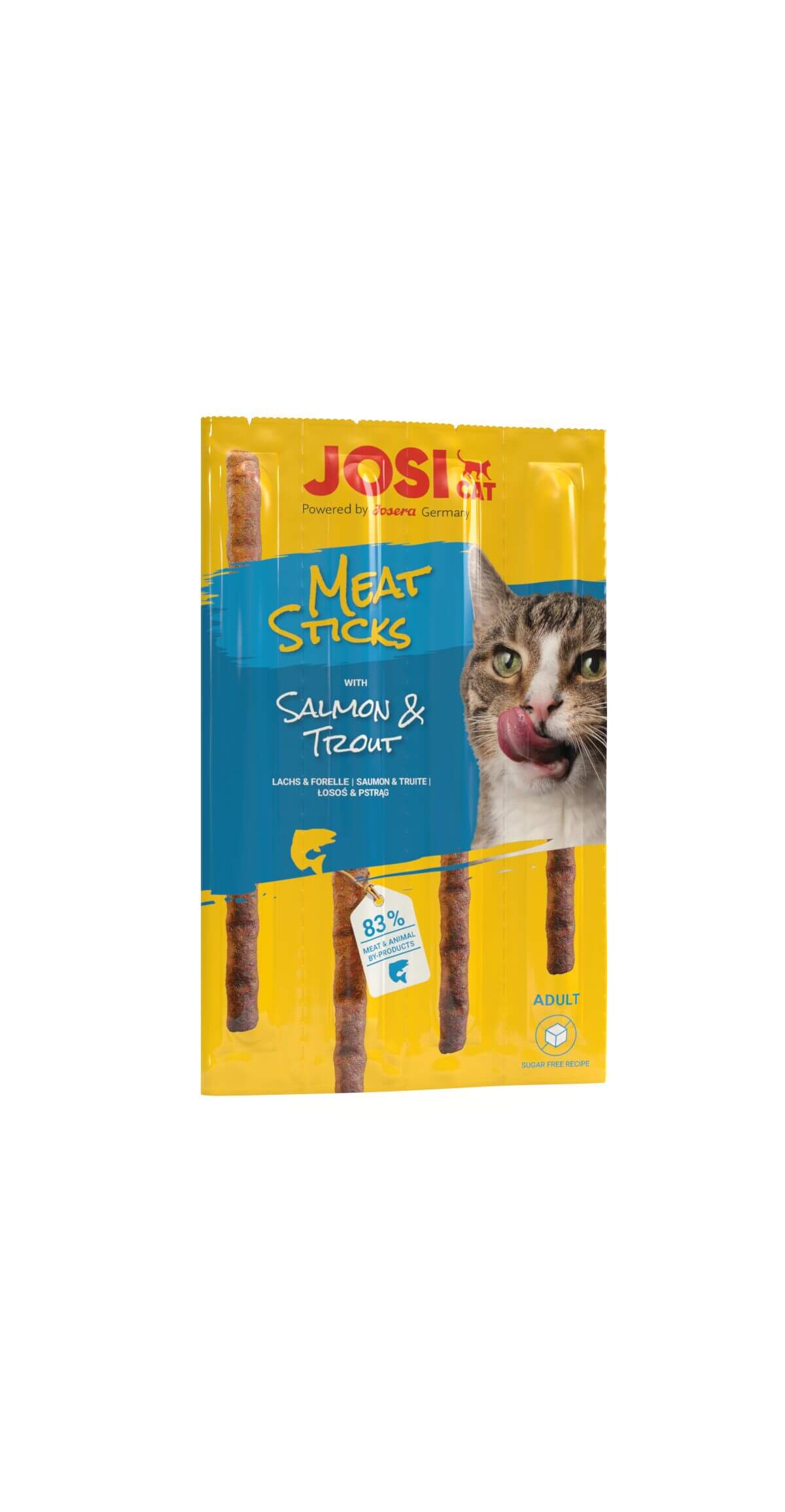 JosiCat Meat Sticks Salmon & Trout 