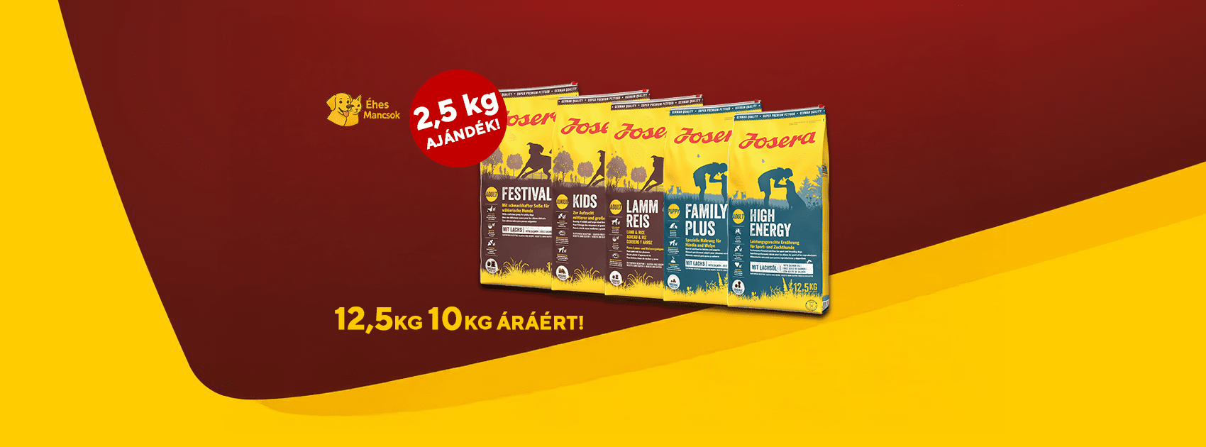 Hatalmas kutyatáp akció!