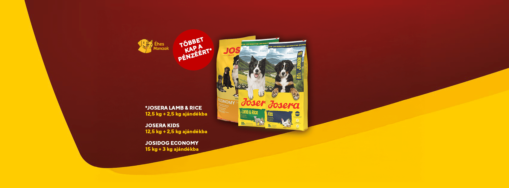 Hatalmas kutyatáp akció!