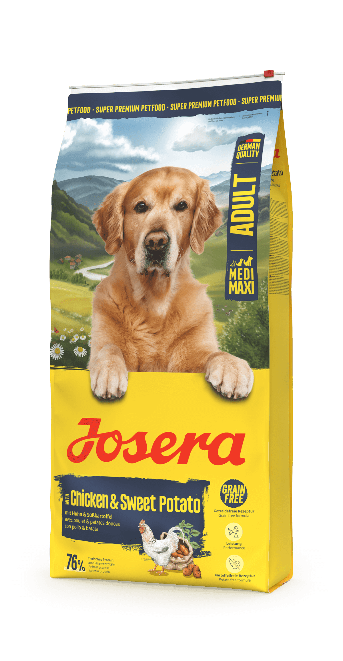 Josera Chicken&Sweet Potato Maxi Adult(Nature Energetic)