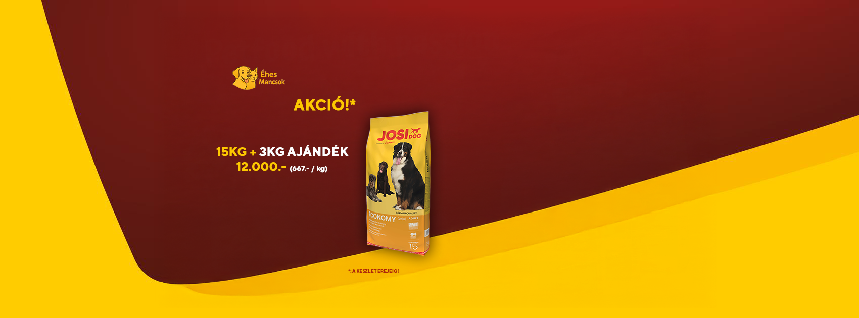 JosiDog Economy 15+3kg!
