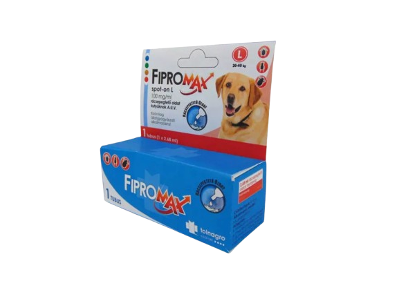 Fipromax rácsepegtető spot-on kutyáknak 20kg-40kg 